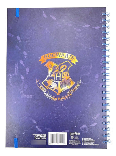 Libreta A4 Anillada Harry Potter Mapa Merodeador Licenciada - Spacemarket