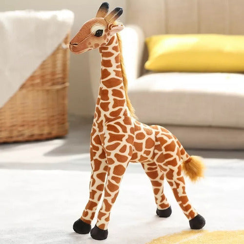 Peluche Jirafa Savana Realista 60cm Grande Xl - Spacemarket