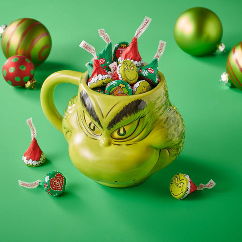 Dulces Tubo Hershey Grinch Chocolate Navidad