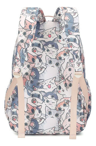 Mochila Multiuso Diseño Gato Kawaii 45 Cm - Spacemarket