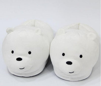 Pantuflas Niño Oso Polar Escandalosos We Bare Bears - Spacemarket