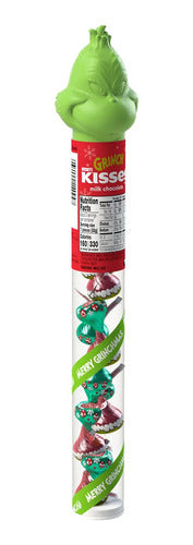 Dulces Tubo Hershey Grinch Chocolate Navidad