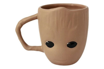 Taza Mug Ceramica 3d Baby Groot Guardianes 400 Ml