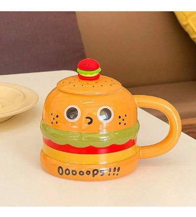 Taza Mug Forma Hamburguesa Kawaii