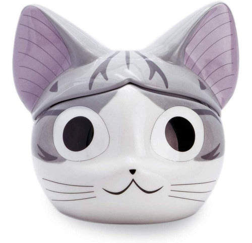 Taza Tazón Mug Gato Chi 3d + Caja Tematica - Spacemarket