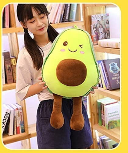 Peluche Palta Aguacate Kawaii Felpa Xl 60 Cm - Spacemarket