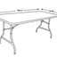 Mesa Plegable Grande Tipo Maleta 1.80 Mts - Spacemarket