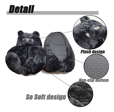 Pantuflas De Oso Cute Kawaii Cerradas Adulto - Spacemarket