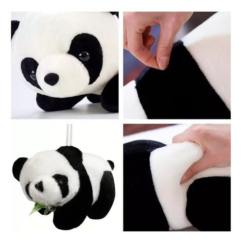 Peluche Panda Felpa Kawaii 28 Cm