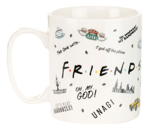 Set 2 Taza Mug Friends Serie Licenciado Original - Spacemarket