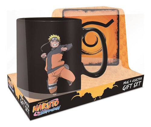 Taza Naruto Abysse America Naruto Shippuden Clone Jutsu Capacidad 470ml