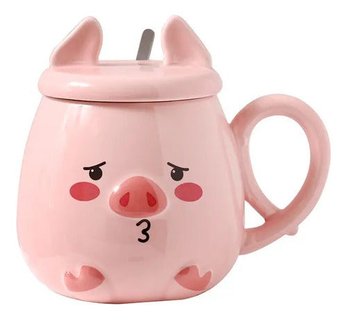 Taza Mug 3d Cerdo Cerdito Chancho Kawaii - Spacemarket