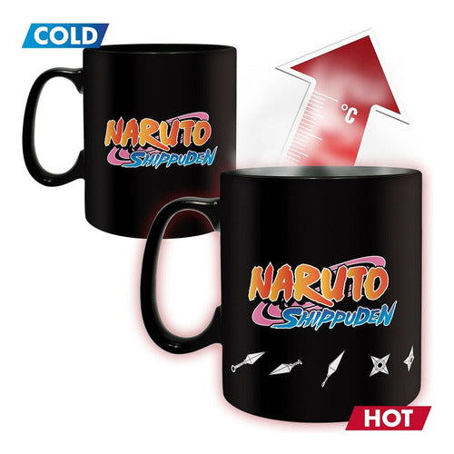 Taza Naruto Abysse America Naruto Shippuden Clone Jutsu Capacidad 470ml