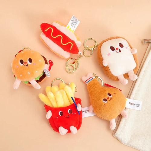 Llavero Peluche Colgante Papas Fritas Kawaii - Spacemarket