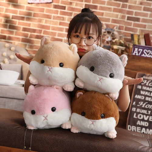 Peluche Almohada Hamster Kawaii 50 Cm - Spacemarket