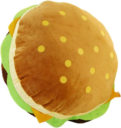 Peluche Hamburguesa Kawaii Xl 50 Cm - Spacemarket