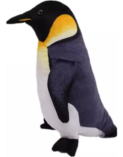Peluche Pingüino Rey Felpa Suave 25 Cm - Spacemarket