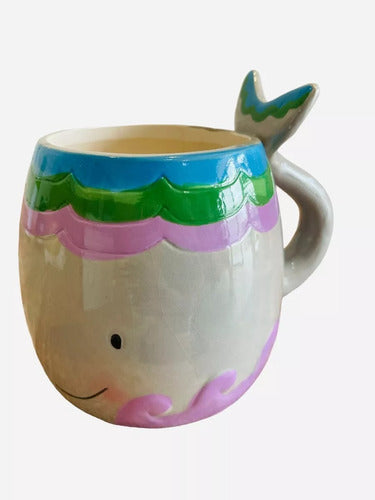 Taza Ballena Kawaii Con Caja Temática - Spacemarket