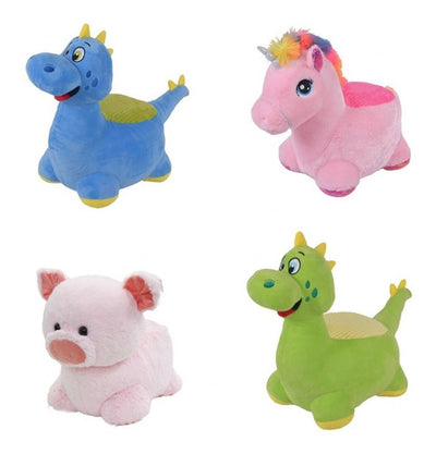 Peluche Puff Felpa Unicornio 50 Cm - Spacemarket