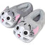 Pantuflas Gato Chi Gris Cerradas Kawaii - Spacemarket