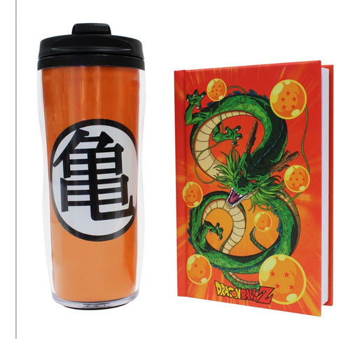 Vaso Portable De Dragon Ball Z Travel Set - Spacemarket