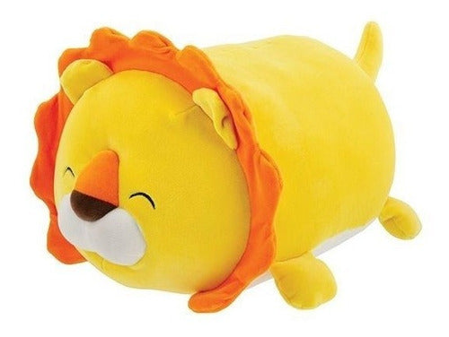 Peluche Almohada Felpa Leon Kawaii Grande 50 Cm - Spacemarket