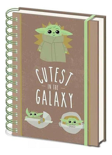 Libreta Anillada Star Wars The Mandalorian Baby Yoda - Spacemarket