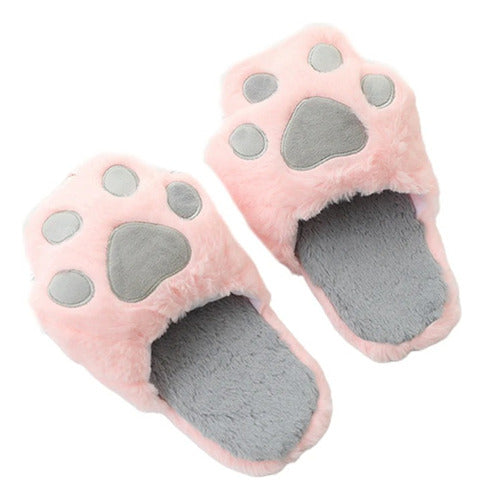 Pantuflas Gato Kawaii Talla Adulto - Spacemarket