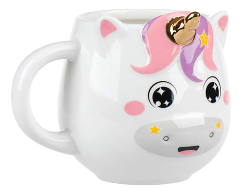 Taza Tazon Unicornio Mug Ceramica 3d 350 Cc - Spacemarket