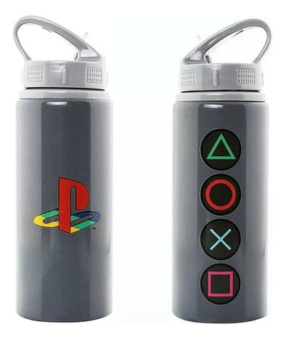 Botella Para Agua De Aluminio Playstation Original - Spacemarket