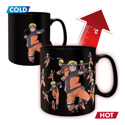 Taza Naruto Abysse America Naruto Shippuden Clone Jutsu Capacidad 470ml