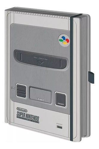 Libreta Premium Nintendo Snes Licenciada Original - Spacemarket