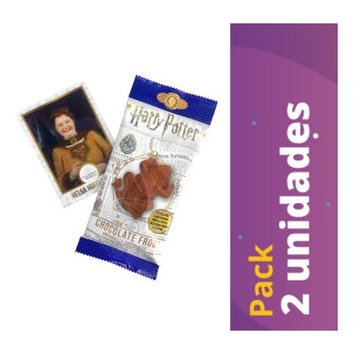 Rana Chocolate Harry Potter + Carta Coleccionable Pack 2 Uni