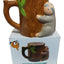 Taza Mug Perezoso 3d Kawaii Con Caja - Spacemarket