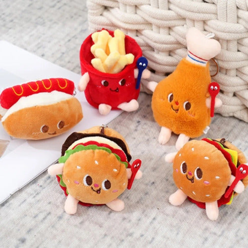 Llavero Peluche Colgante Papas Fritas Kawaii - Spacemarket